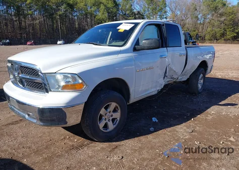 2012 Ram 1500 Slt from USA, damaged, VIN 1C6RD6GP8CS292207